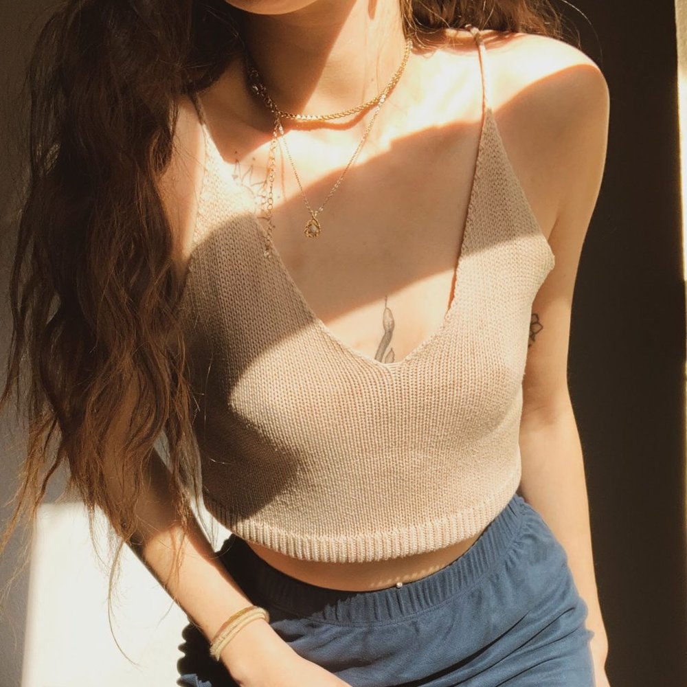 Crocheted Crop Top